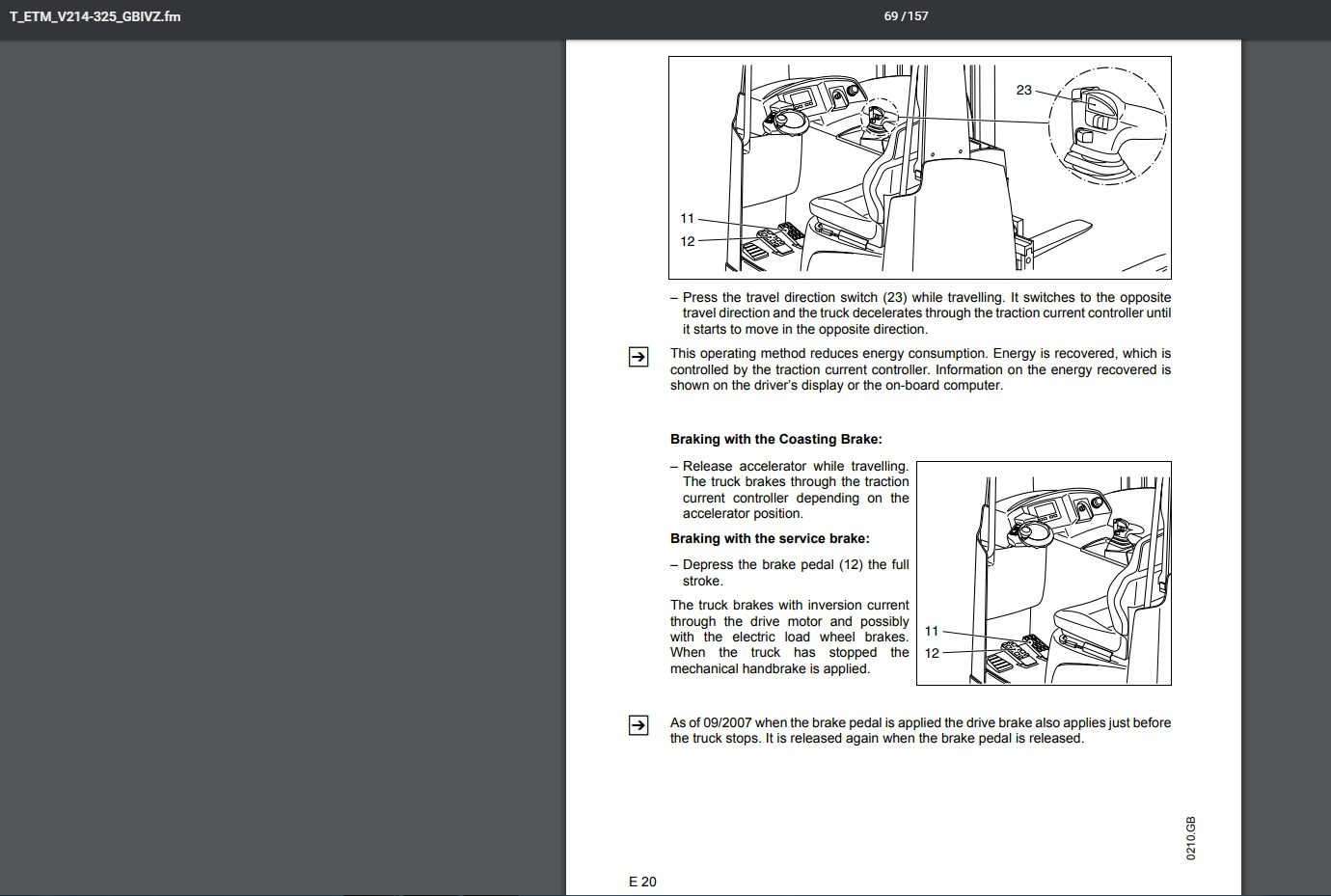 JungheinrichETV214SparePartsAndInstructionManual 7