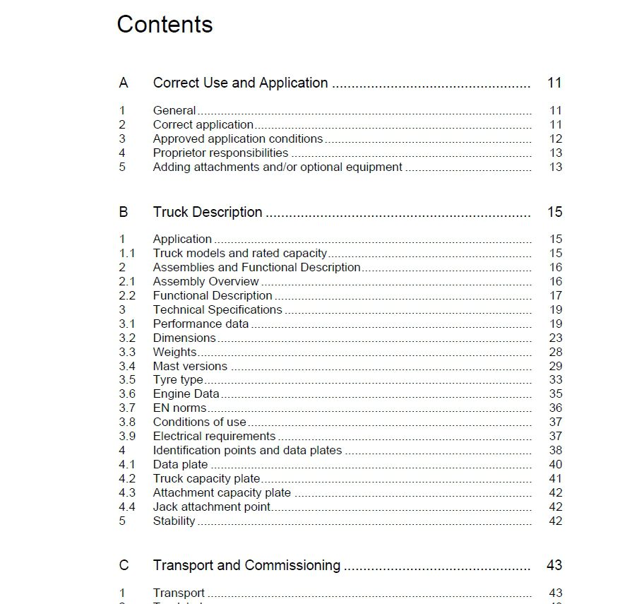 Jungheinrich DFGTFG 660 690 51289390 Service Manual 2
