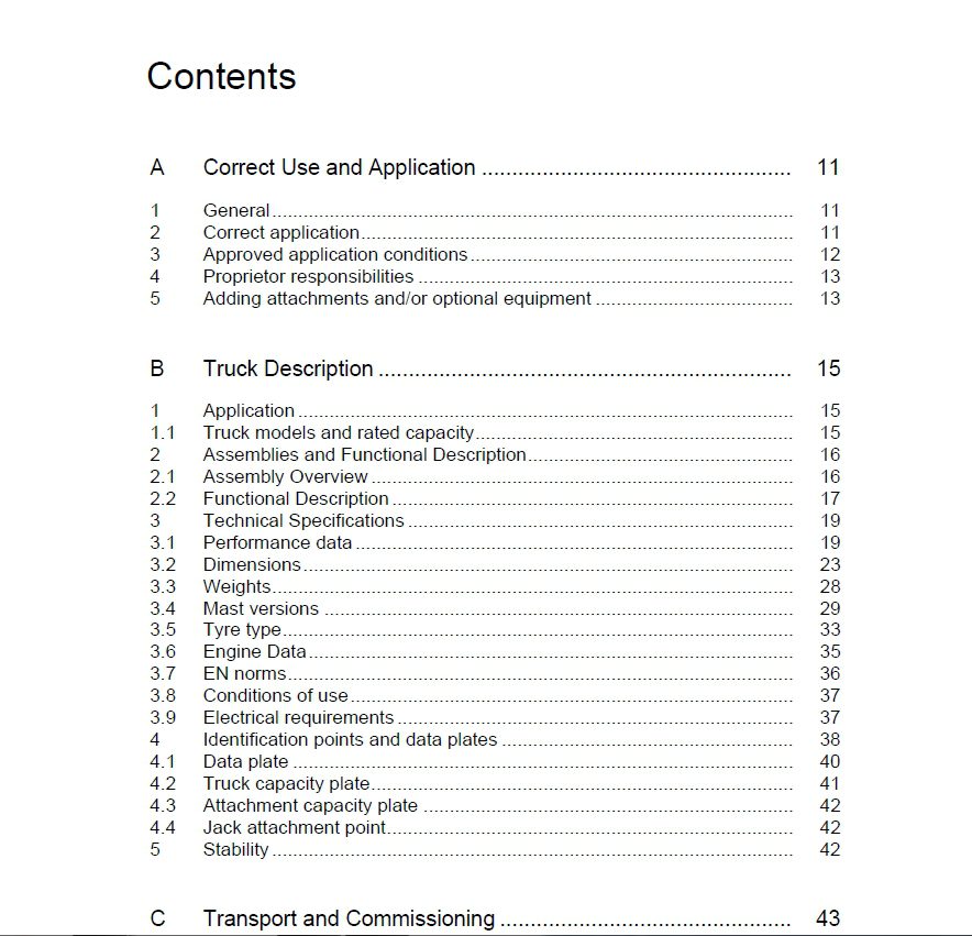 Jungheinrich DFGTFG 660 690 Service Manual 2