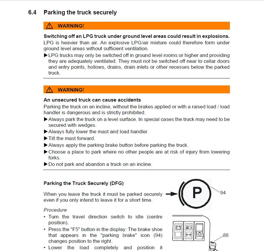 Jungheinrich DFGTFG 660 690 Service Manual 4