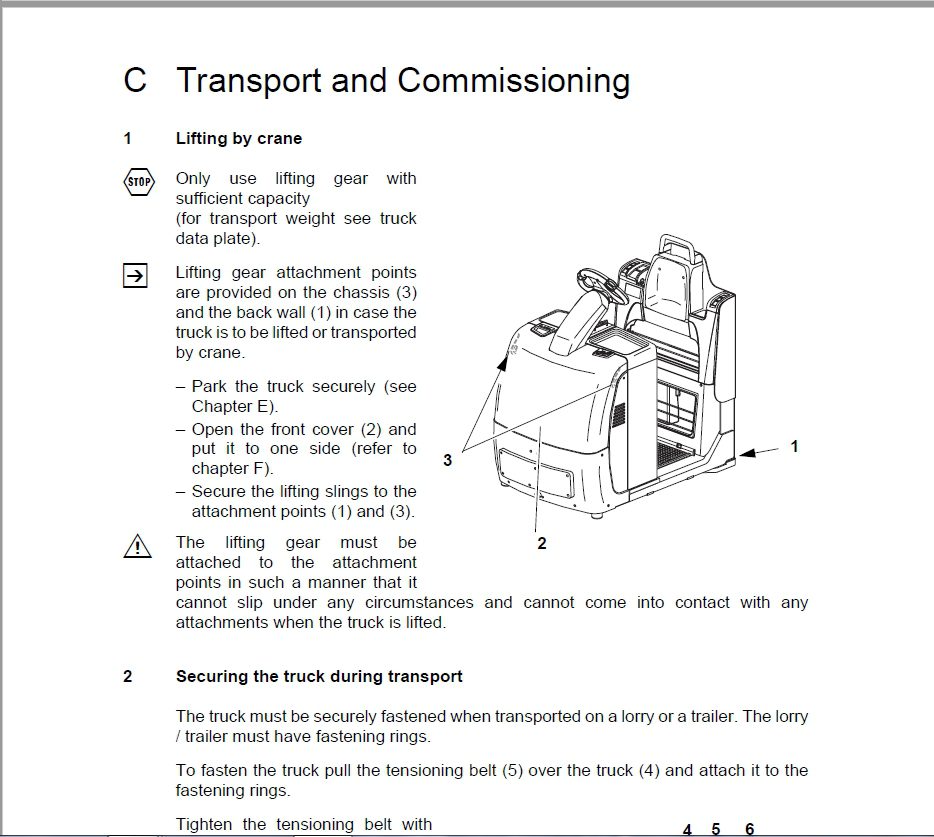 Jungheinrich EZS 330350 XL 50468397 Operating Instructions Manual 4
