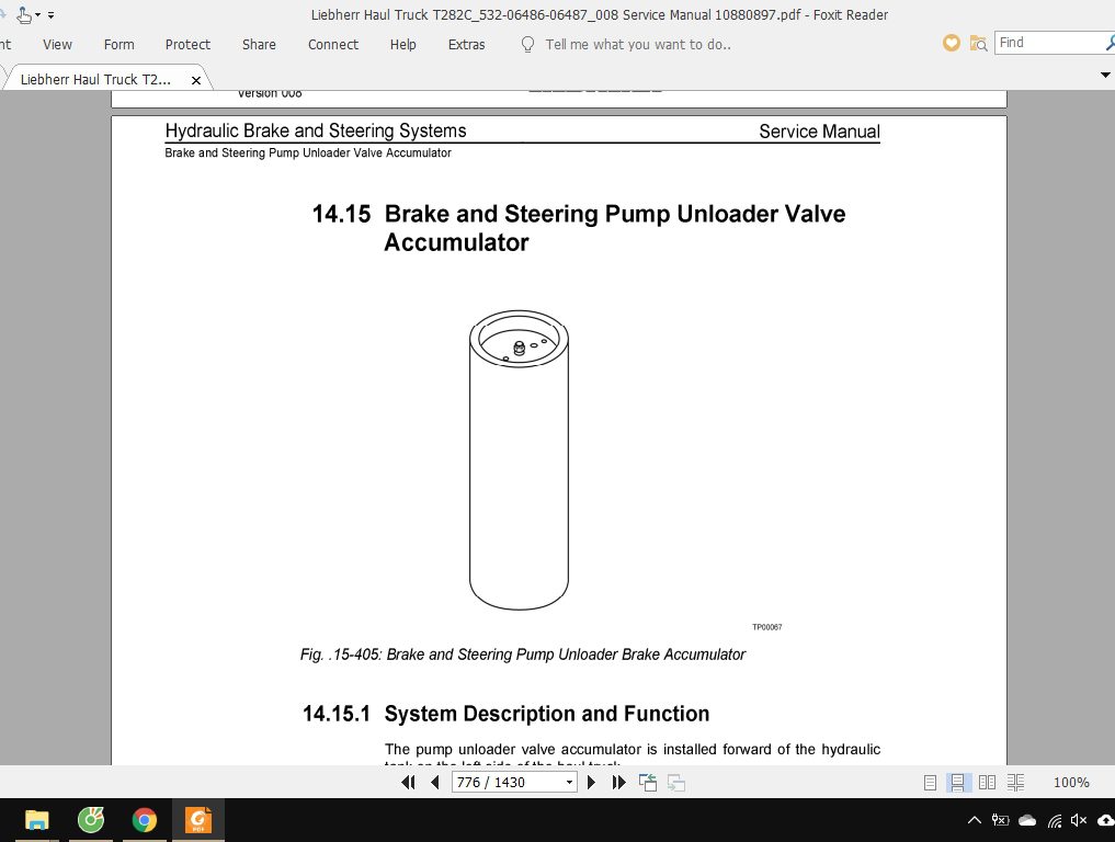 Liebherr Haul Truck T282C532 06486 06487008 Service Manual 10880897 4
