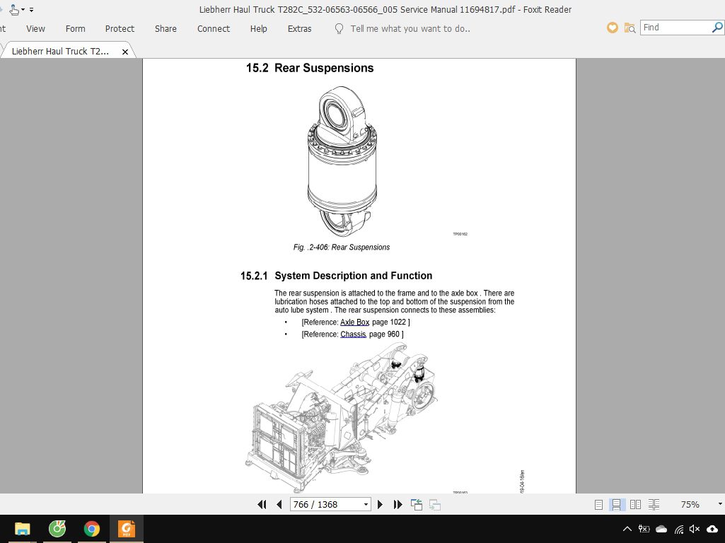Liebherr Haul Truck T282C532 06563 06566005 Service Manual 11694817 3