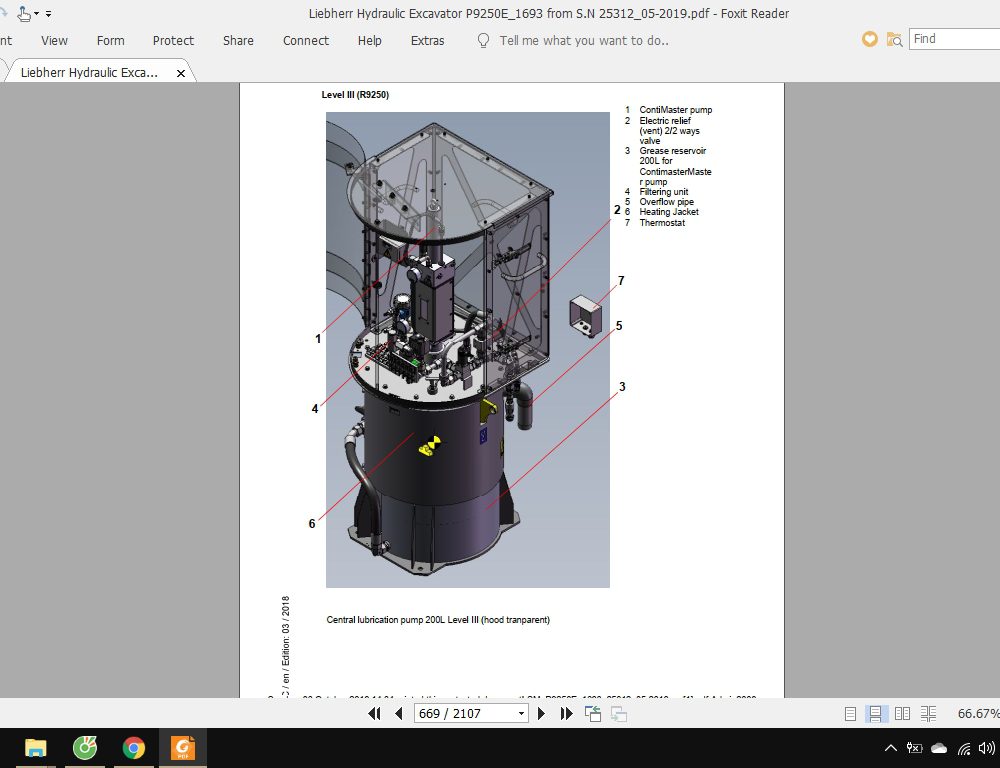 Liebherr Hydraulic Excavator P9250E1693 from SN 2531205 2019 3