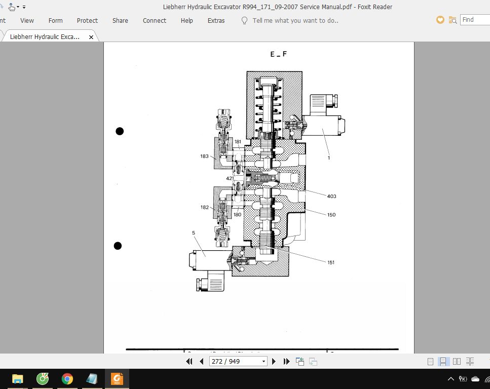 Liebherr Hydraulic Excavator R99417109 2007 Service Manual 3