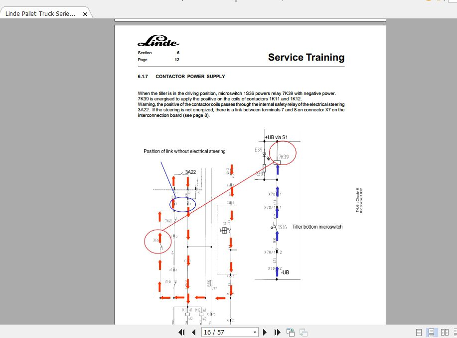 Linde Forklift Series 035L10 12 16ACGB0601 Service Manuals 3