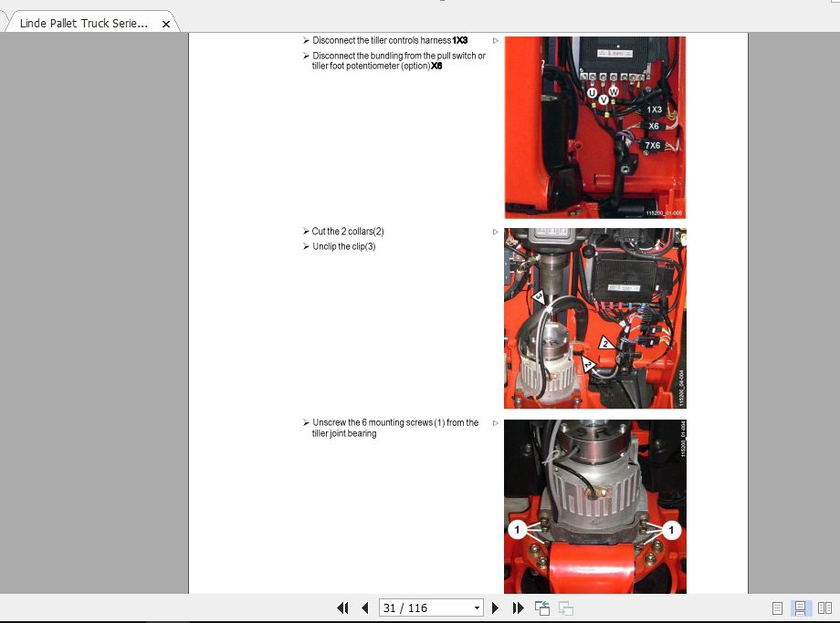 Linde Forklift Series 1151T16T16PT20T20P EN1202 Service Manuals 2