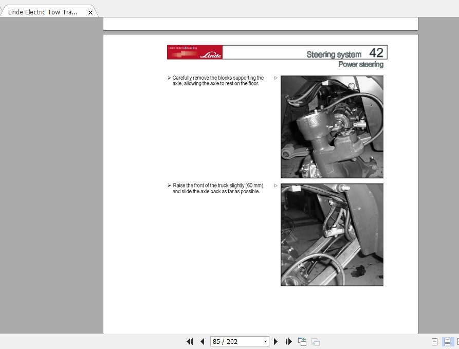 Linde Forklift Series 127P250W2002EN1301 Service Manuals 3