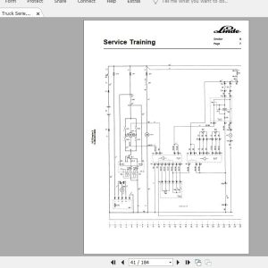Linde Forklift Series 140 144T20R T20SST Service Manuals 3