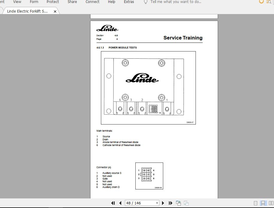 Linde Forklift Series 335E14E16E16CE18ST Service Manuals 3