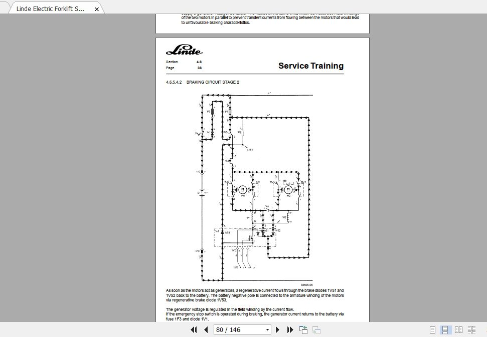 Linde Forklift Series 335E14E16E16CE18ST Service Manuals 4