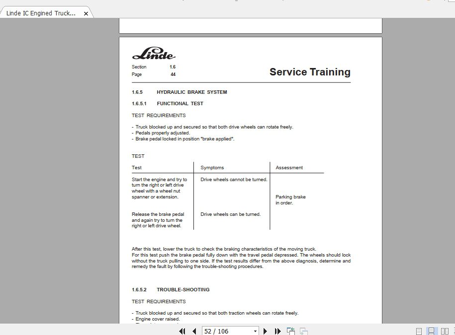 Linde Forklift Series 350H12H16ST Service Manuals 4
