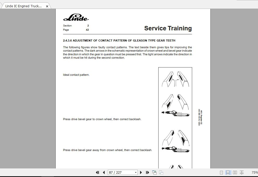Linde Forklift Series 354H100H120H136H140H150H160ST Service Manuals 3