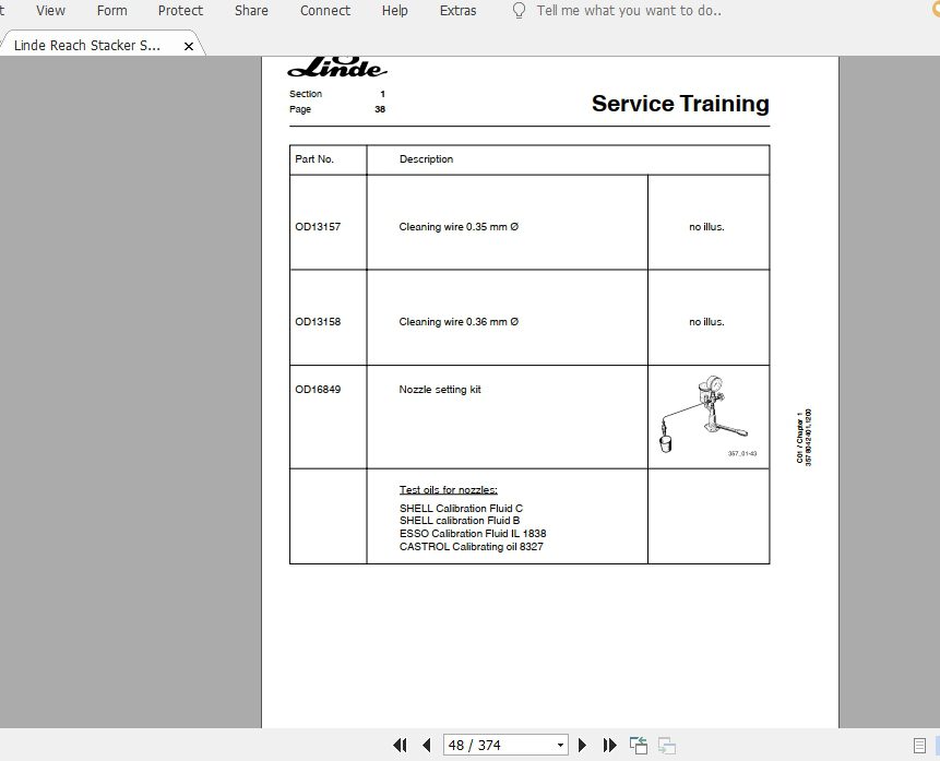 Linde Forklift Series 357C4130 4 5 TLST Service Manuals 2