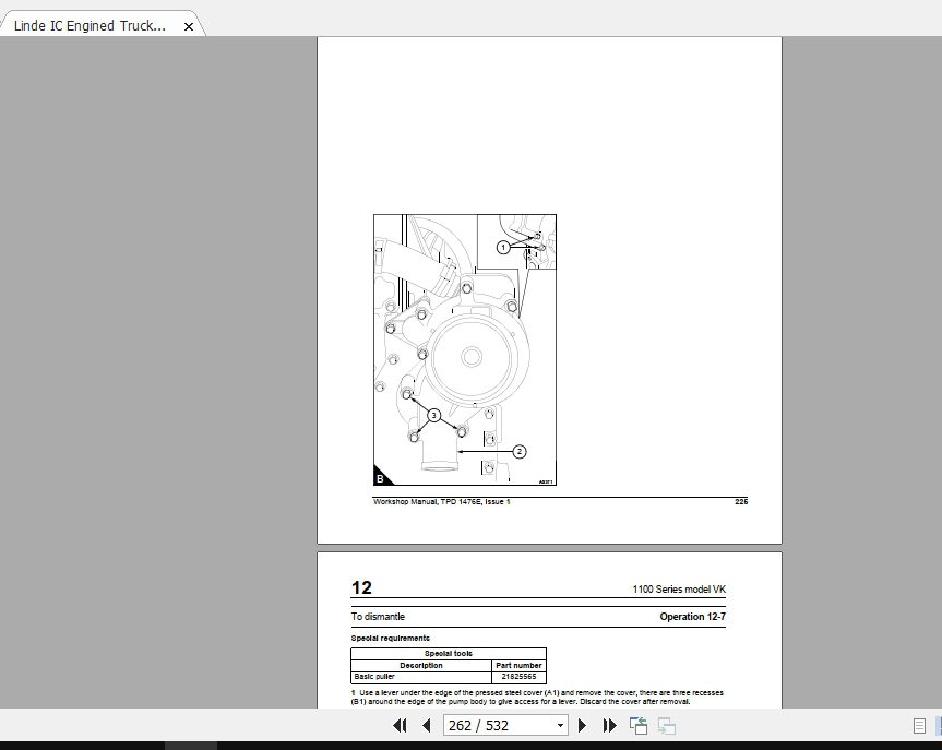 Linde Forklift Series 358H120 1200140 1200160 600160 1200ST Service Manuals 4