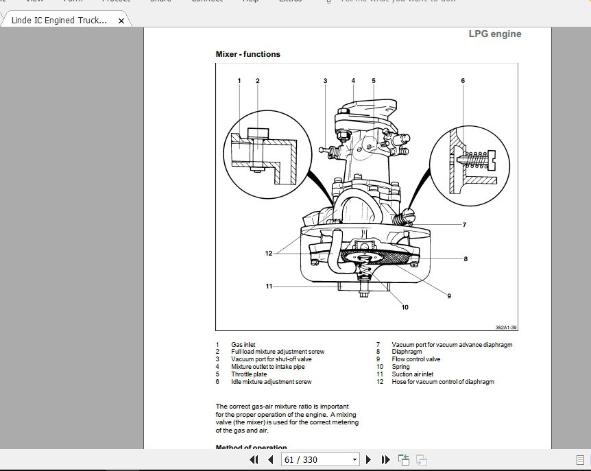Linde Forklift Series 394H40DH40TH45DH50 500DST Service Manuals 2