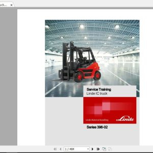 Linde Forklift Series 39602H50DH60DH70DH80D EN1207 Service Manuals 1