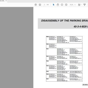 Manitou Telescopic Loader MTMLT 120 LS Powershift Service Manual 1