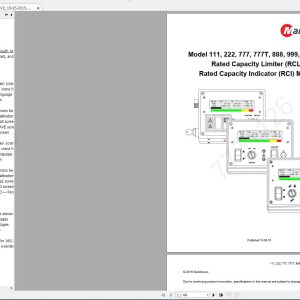 Manitowoc Crawler Cranes All Full Model Service Manual DVD3
