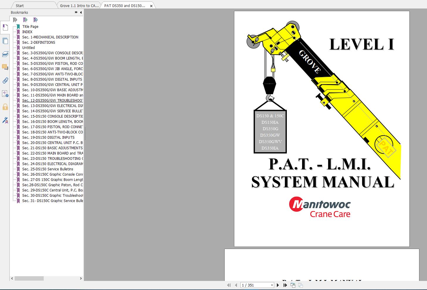 Manitowoc Grove Crane11 Introduction to CANDVD 013