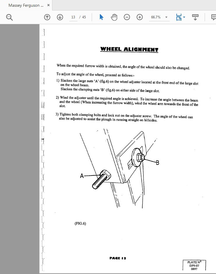 Massey Ferguson DP9 Parts Catalog Manual 4