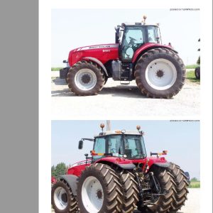 Massey Ferguson MF 8470 Tractor Parts Catalog Manual 1
