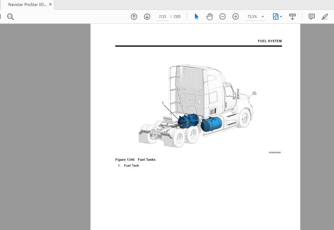 Navistar ProStar Technician Service Manual 2010   2016 7