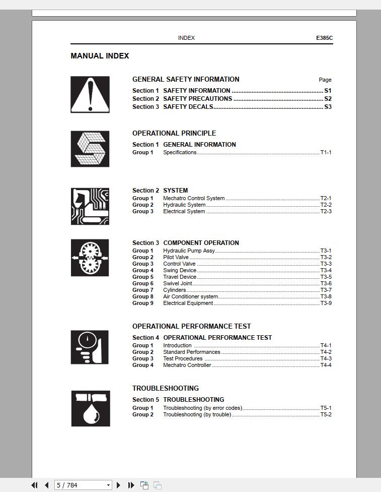 New Holland Crawler Excavator E385C Service Manual2
