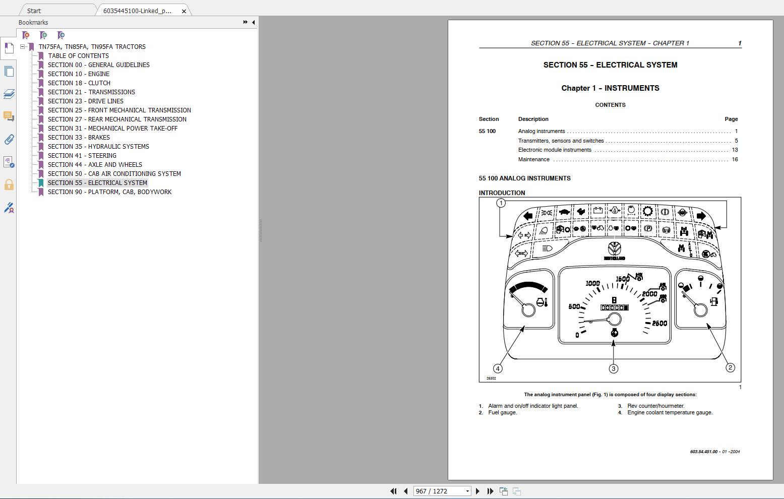 New Holland TN75FA TNH85FA TN95FA Tractor Service Manual3