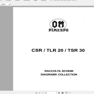 OM Pimespo DI 50CH60C70C80C Repair Manual60424042 2