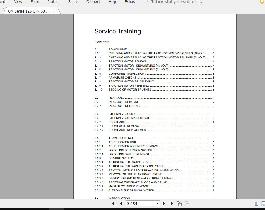 OM Series 4557 4548 CSR12 16ac CSRi12 16ac Service Manual45578042301EN 4