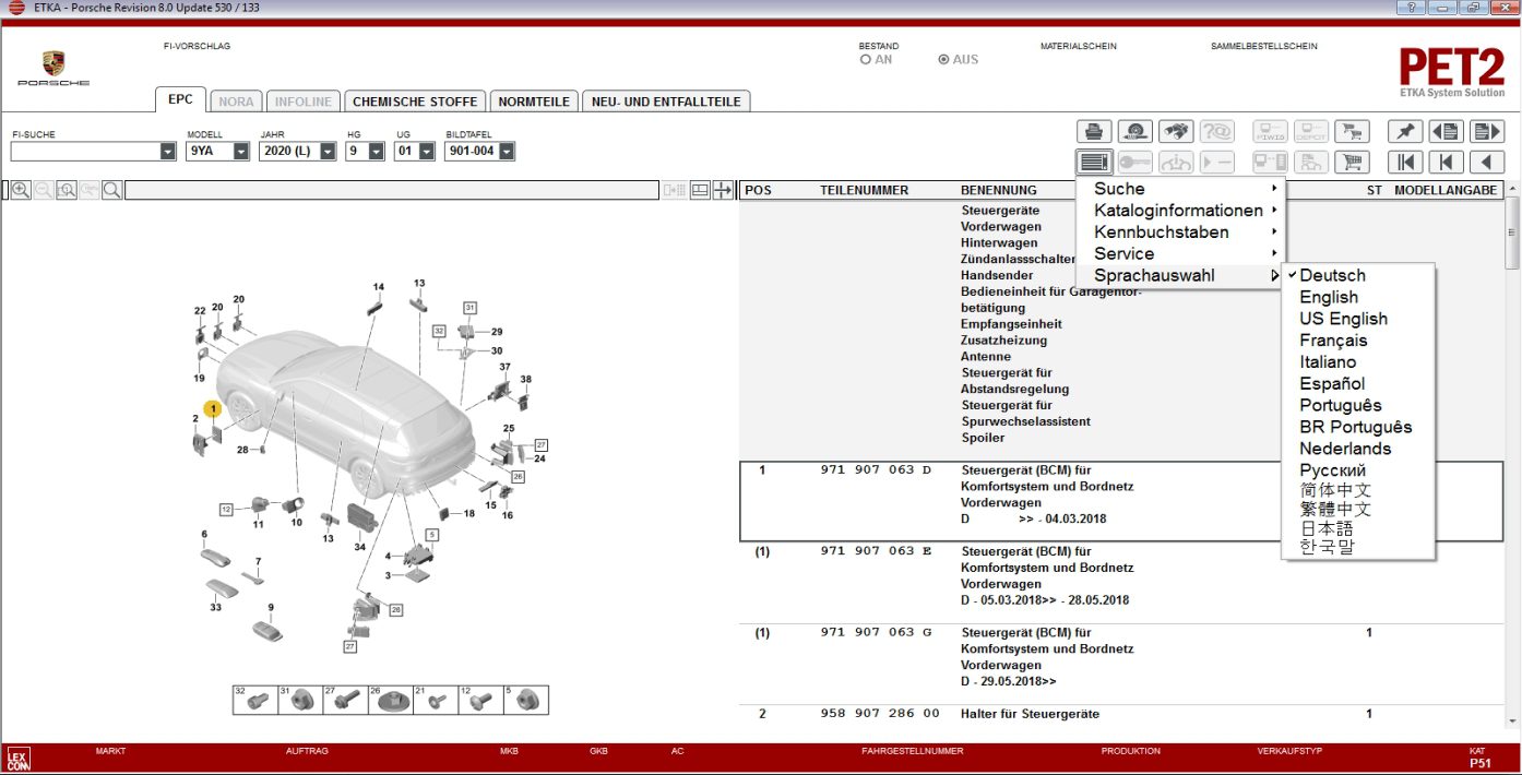 Try to click here to get the best products Porsche PET2 8.0 Q3 Parts