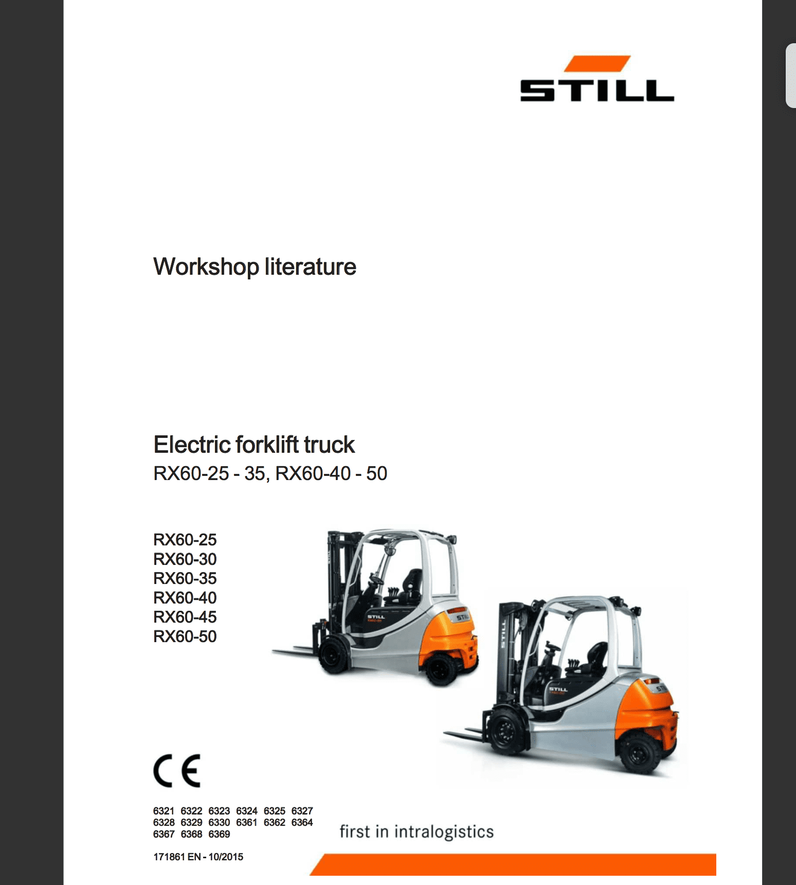 Sted Still Forklift Service Manual 2019 PDF DVD3 2