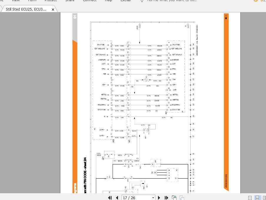 Still Sted ECU25 ECU30 ECU30 SPECIAL ElectricalHydraulic Schematics45628026002EN 3