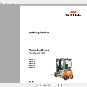 Still Sted RX20 RX50 Service ManualEN 2