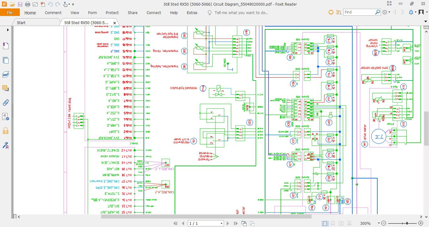 Still Sted RX50 5060 5066 Circuit Diagram55048020000 4