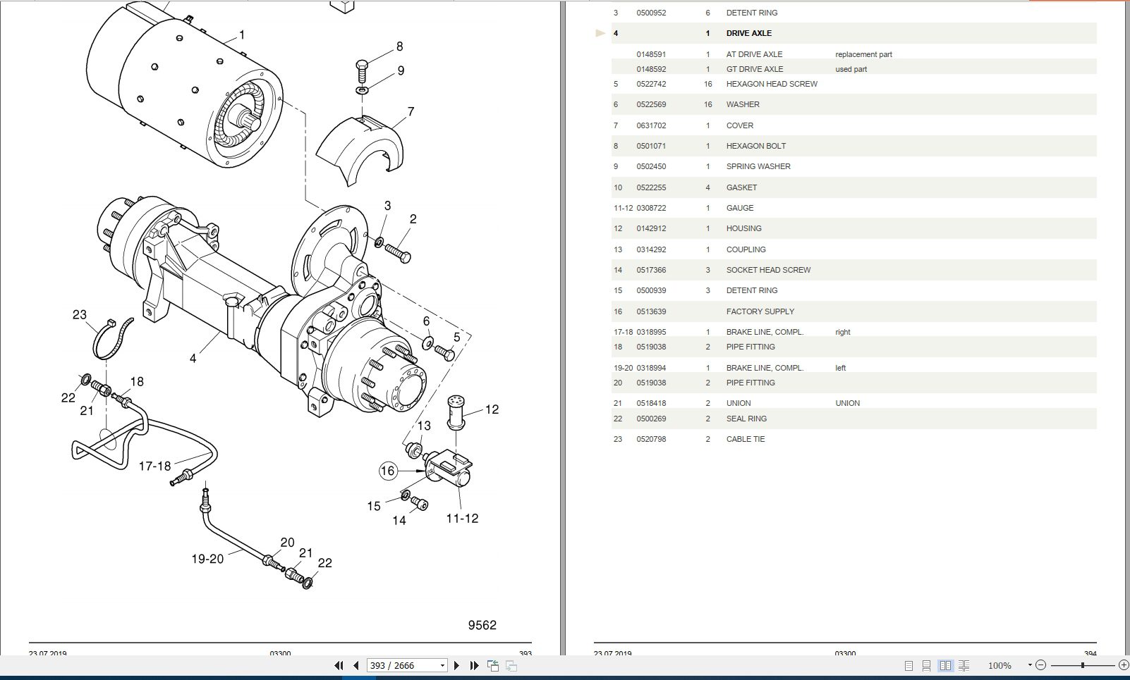 Still Steds Forklift Truck Diesel R70 All Series 2019 Spare Parts Catalog EN 2
