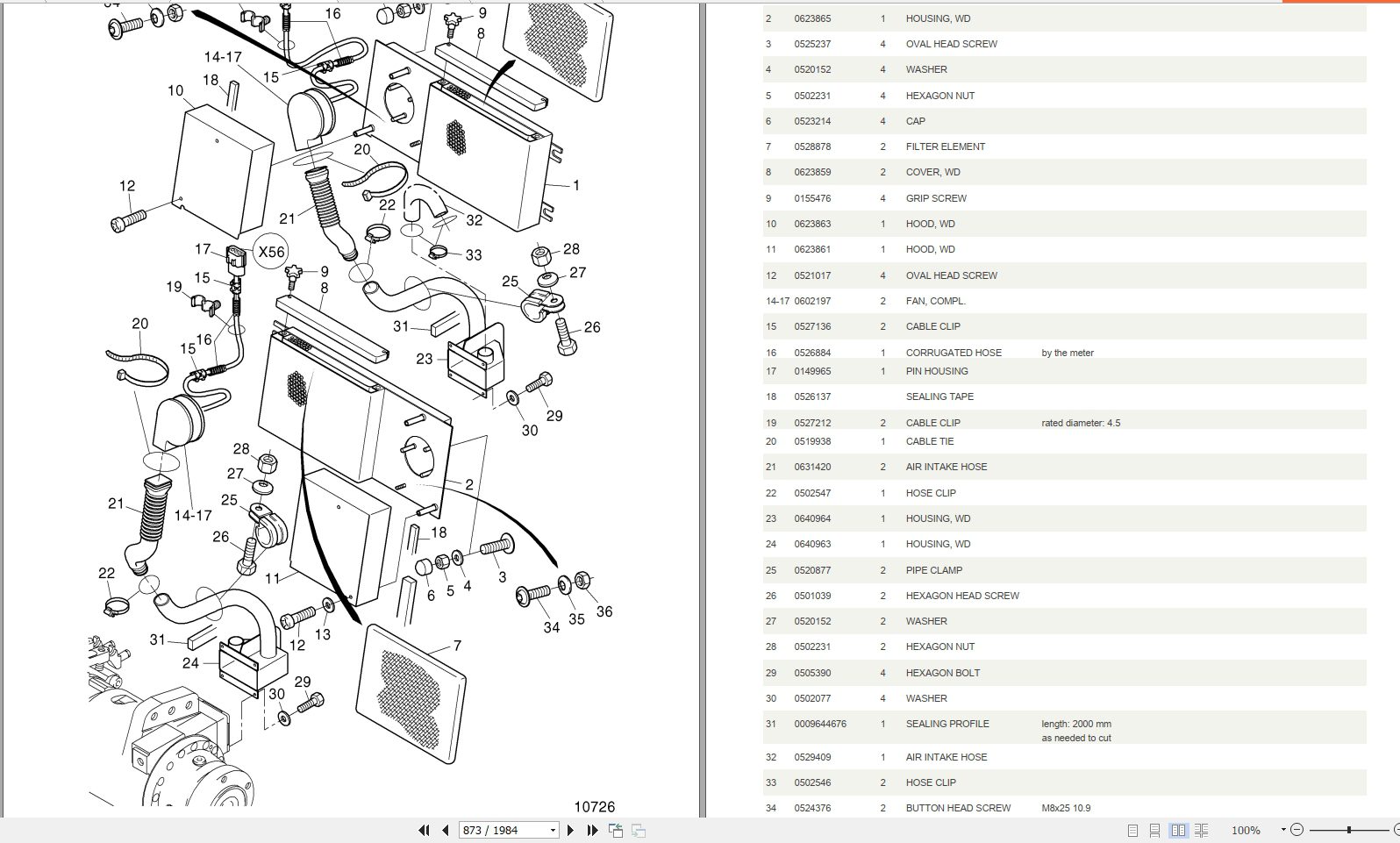 Still Steds Forklift Truck Electric All R20 Series 2019 Spare Parts Catalog EN 5