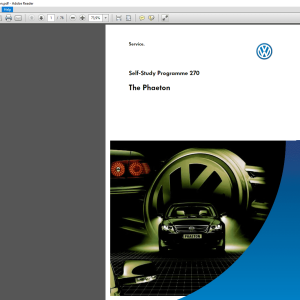 Volkswagen Full Self Study Programmes 3