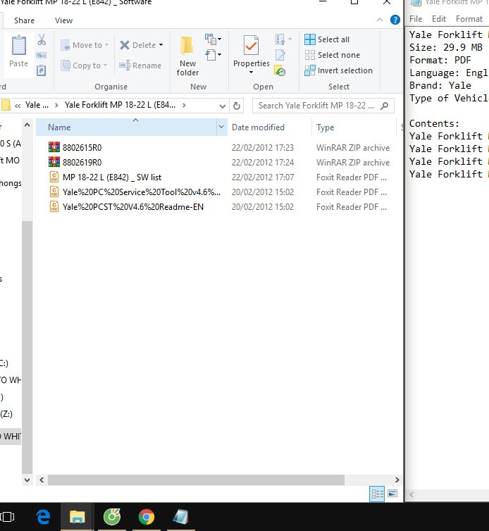 Yale Forklift MP 18 22 L E842 ServiceManuals 4