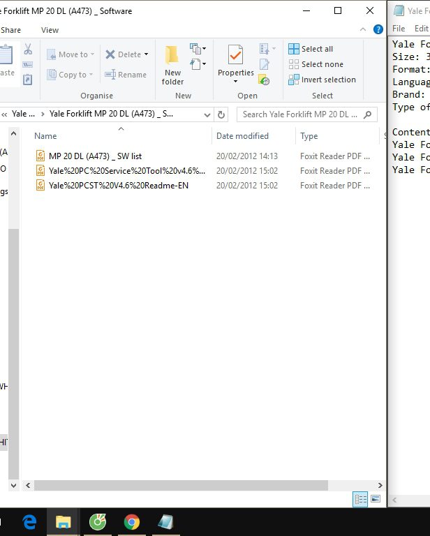Yale Forklift MP 20 DL A473 ServiceManuals 4