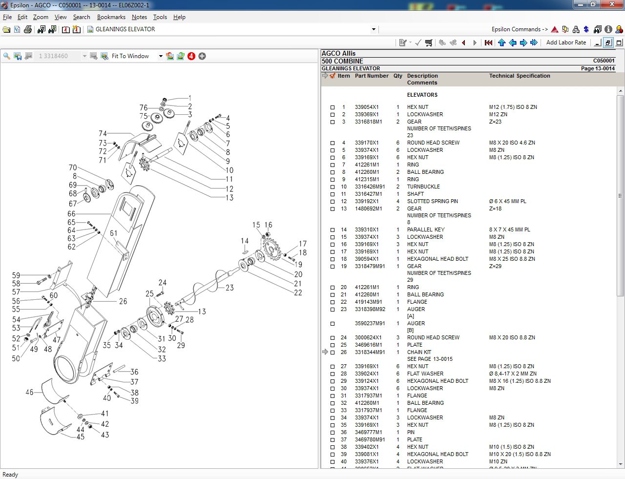 AGCO Allis SA AG South America 112019 Parts Book Workshop Service Manuals 6