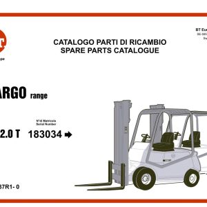 BT Forklift Service Manual Truckcom 2019 DVD6