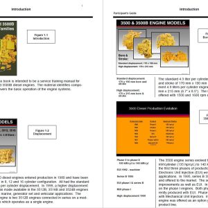 CAT Marine Engine Service Training CD4