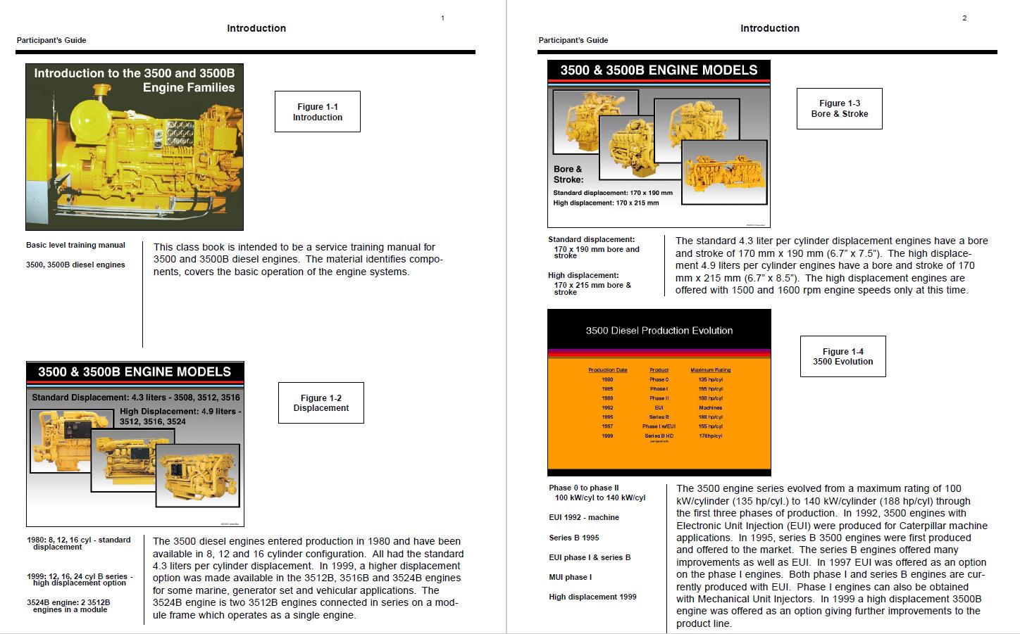 CAT Marine Engine Service Training CD4