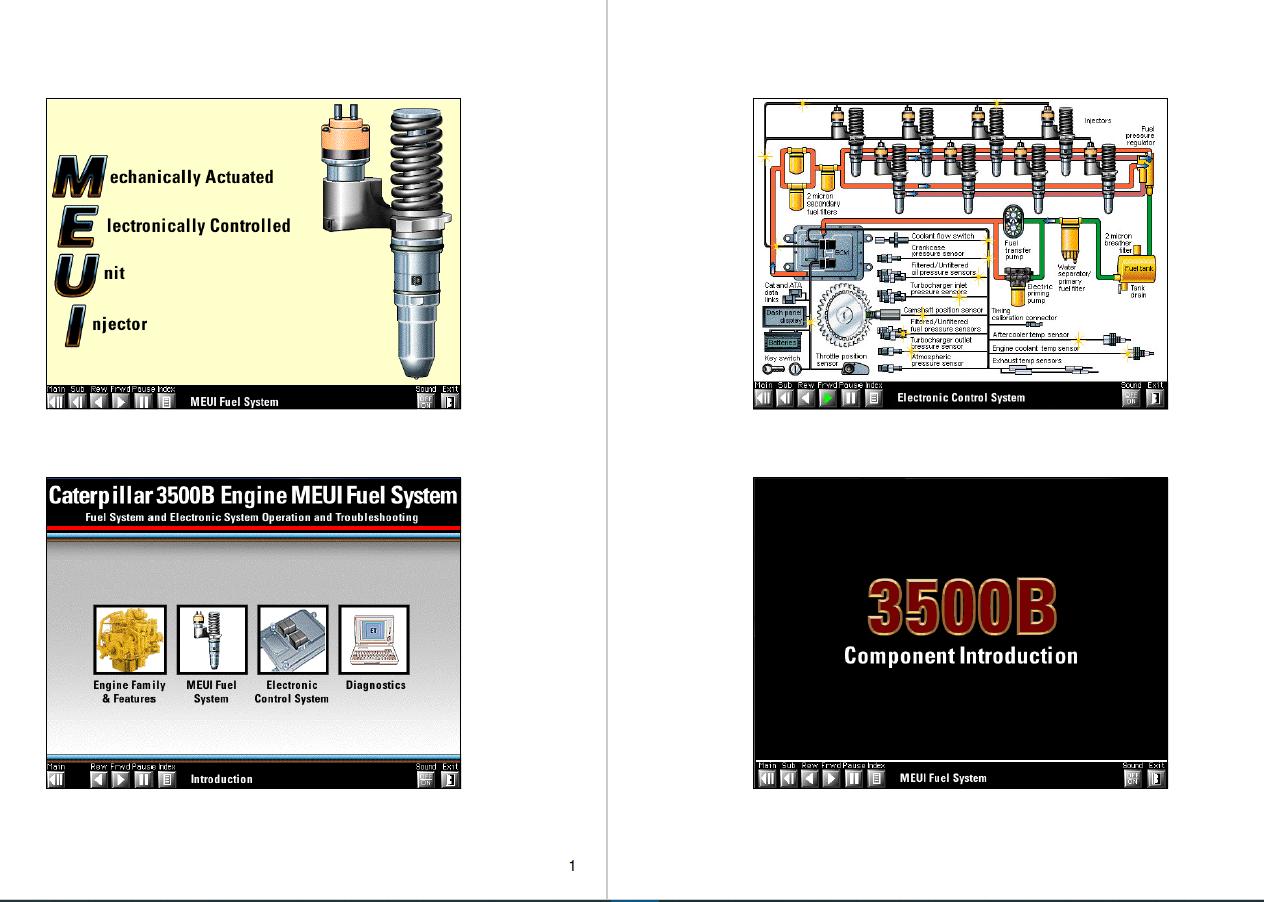 CAT Marine Engine Service Training CD7