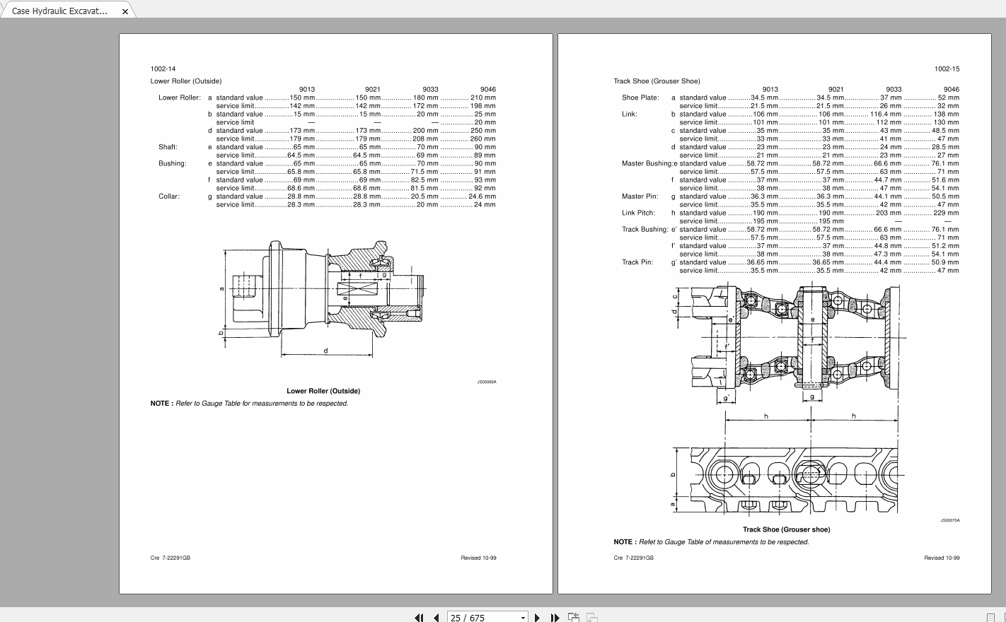 Case Hydraulic Excavator 9021 7 22341 Service Manual 2
