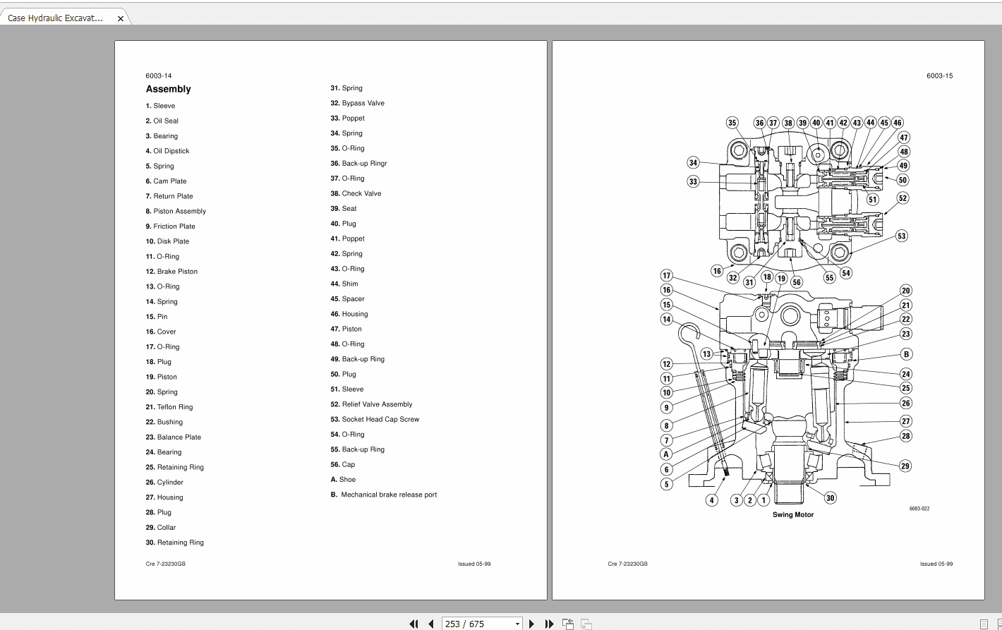 Case Hydraulic Excavator 9021 7 22341 Service Manual 3