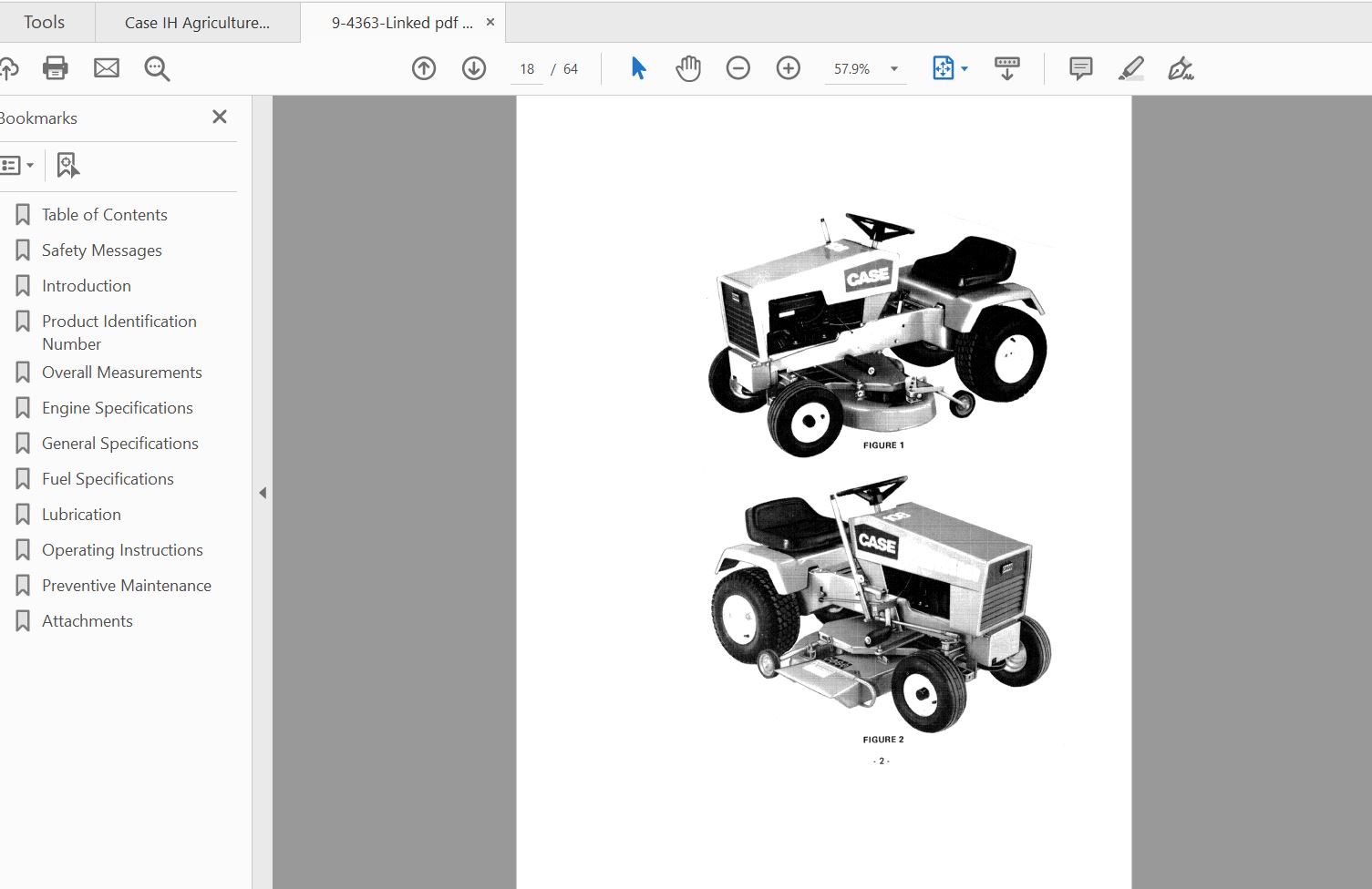 Case IH Tractor 108 Operators Manual9 4363 2