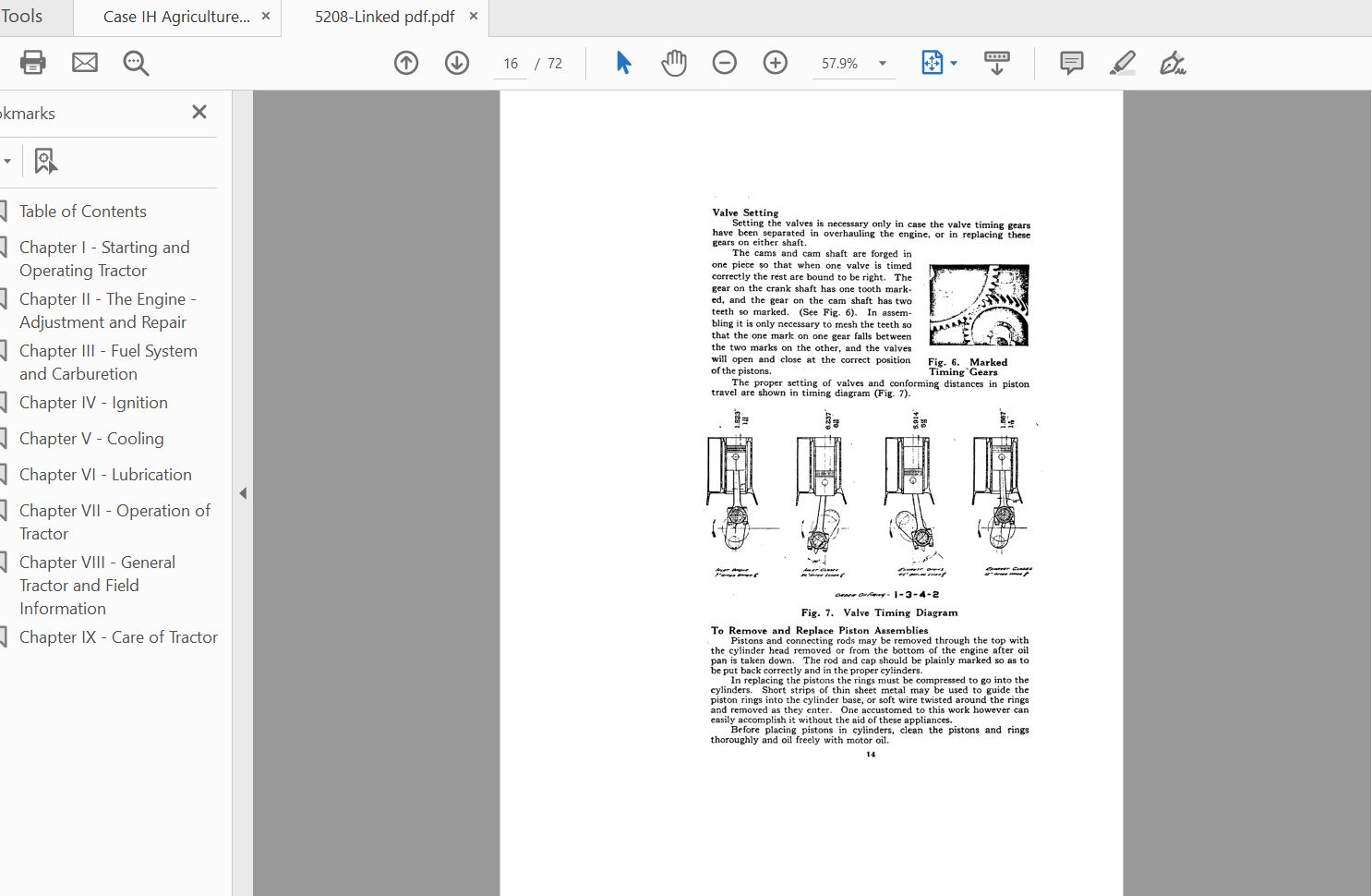 Case IH Tractor 12 20 Operators Manual5208 2